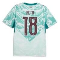 Stroje piłkarskie Portugalia Pedro Neto #18 Koszulka Wyjazdowej MŚ 2026 Krótki Rękaw